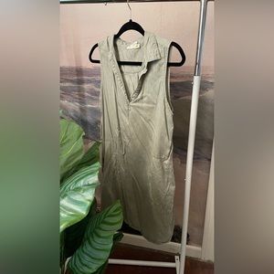 C&C California Green Dress w/ Pockets